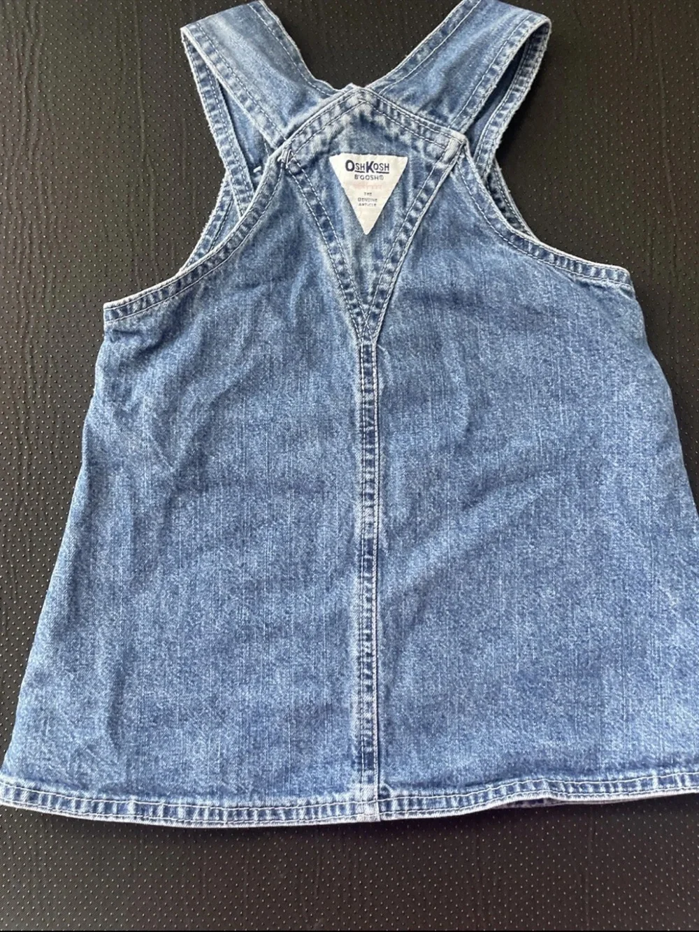 OshKosh B'gosh Light Blue Denim Pinafore Overall Dress